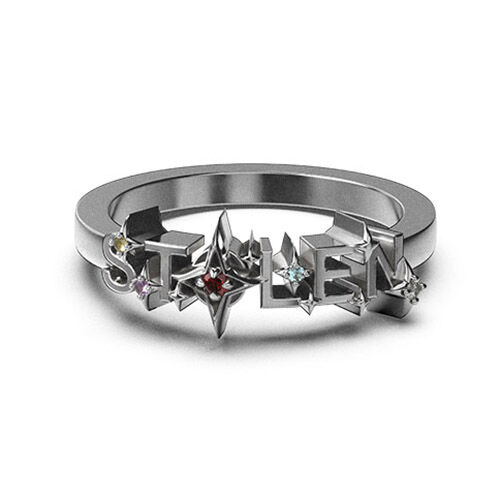 Stolen Girlfriends Club Cosmic Punk Band Ring
